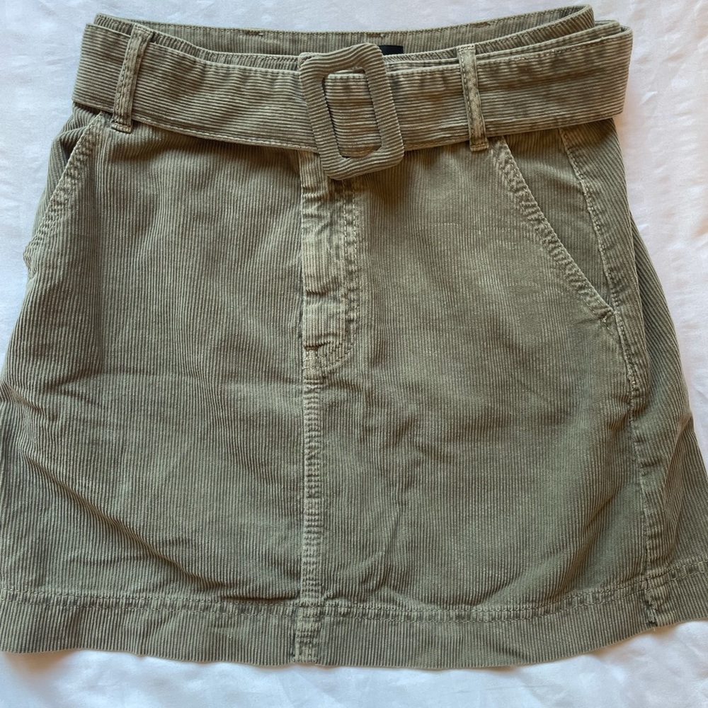 Urban Outfitters BDG Corduroy Green Skirt